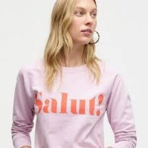 NWT "Salut" sweatshirt J.Crew XL